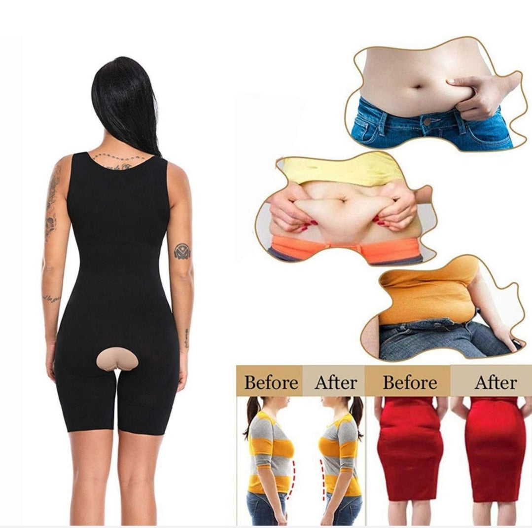 Women Shaper Full Body Shapewear for Regular and Daily Use Shapewer - Black - XL-2XL